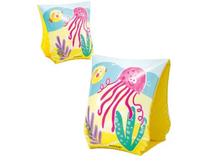 INTEX Nafukovací rukávky do vody Mořský svět 23x15cm plavací křidélka 58652