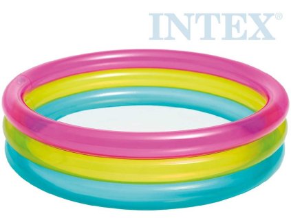 INTEX Bazének dětský kulatý 86x25cm nafukovací brouzdaliště 57104