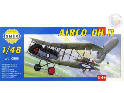 SMĚR Model letadlo Airco DH II  1:48 (stavebnice letadla)