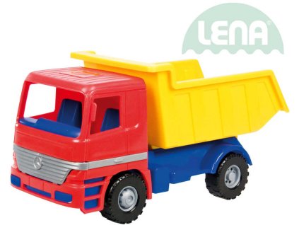 LENA Auto funkční Mercedes Actros sklápěč plastový 23cm