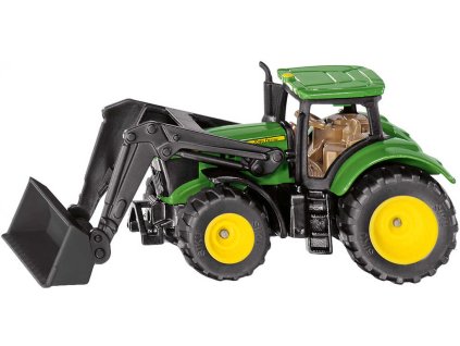 SIKU Blister traktor John Deere s čelním nakladačem model kov 1395