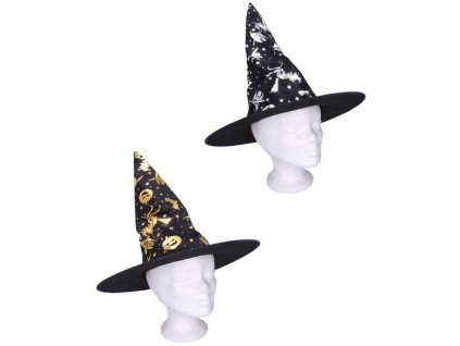 KARNEVAL Klobouk čaroděj 2 druhy *KARNEVALOVÝ DOPLNĚK*