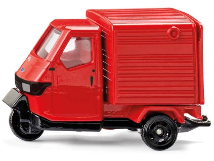 SIKU Blister auto Piaggio Ape 50 tříkolový vůz model kov 1583