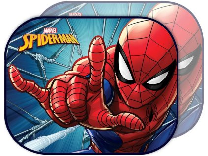 Sluneční clona Spiderman baby stínítko set 2ks na sklo do auta