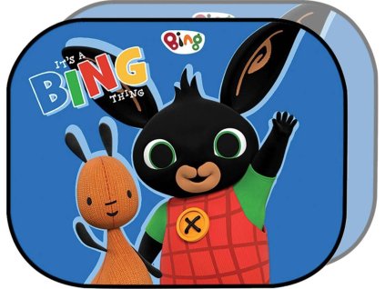Sluneční clona králíček Bing baby stínítko set 2ks na sklo do auta