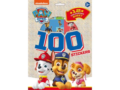 JIRI MODELS 100 samolepek + omalovánky Tlapková patrola