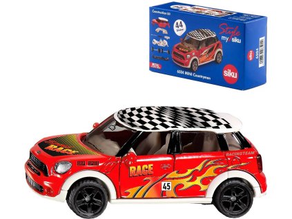 SIKU Auto skládací Mini Countryman Summer červený model kov 6504