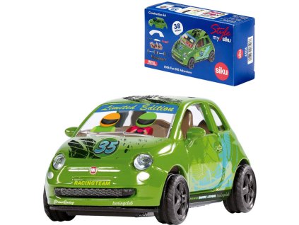 SIKU Auto skládací Fiat 500 Adventure zelený model kov 6506