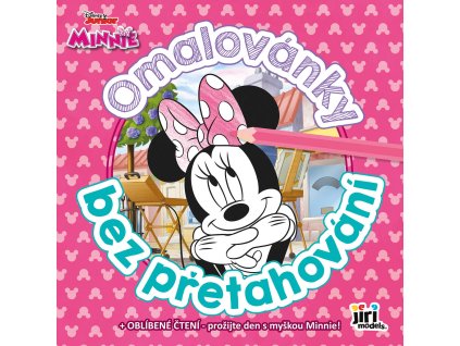JIRI MODELS Omalovánky bez přetahování Disney Minnie Mouse