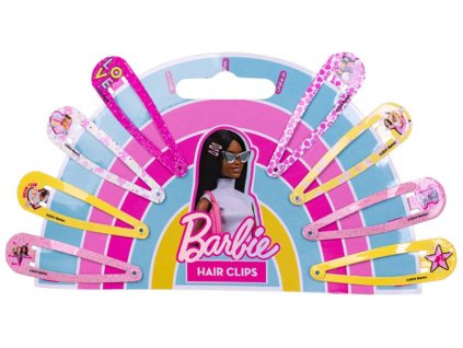 MATTEL BRB Barbie dětské sponky do vlasů set 8ks mix