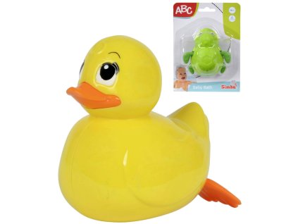 SIMBA Baby zvířátko natahovací do vany na koupání do vody 2 druhy