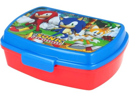 EP Line dětský svačinový box Ježek Sonic krabička na svačinu plast