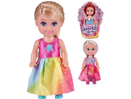 Sparkle Girlz panenka princezna malá 12cm v kornoutu 4 druhy