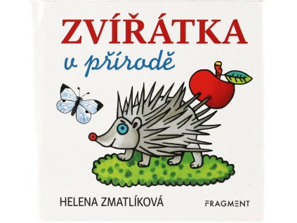 Knížka baby obrázkové leporelo Zvířátka v přírodě CZ text