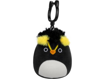 PLYŠ Squishmallows klíčenka Tučňák Skalní přívěsek na klíče
