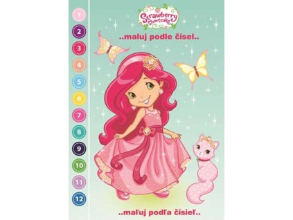 AKIM Maluj podle čísel Jahůdka (Strawberry Shortcake) A5