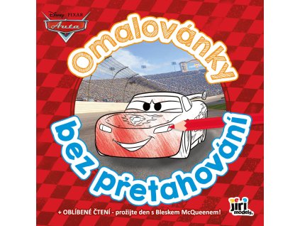 JIRI MODELS Omalovánky bez přetahování Auta (Cars)