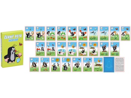 Hra karetní Černý Petr KRTEK (Krteček) hodiny *SPOLEČENSKÉ HRY*