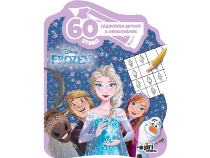JIRI MODELS Sešit 60 aktivit Ledové Království (Frozen) set se samolepkami
