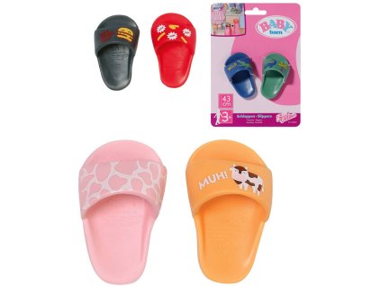 ZAPF Baby Born pantofle plážové 1 pár pro panenku 43cm 3 druhy