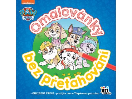 JIRI MODELS Omalovánky bez přetahování Tlapková Patrola (Paw Patrol)