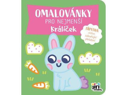JIRI MODELS Omalovánky pro nejmenší Králíček