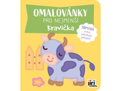 JIRI MODELS Omalovánky pro nejmenší Kravička