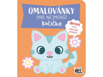 JIRI MODELS Omalovánky pro nejmenší Kočička