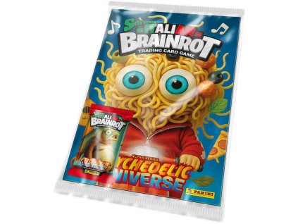 PANINI Italian Brainrot TCG Universo Psichedelico starter set album + booster