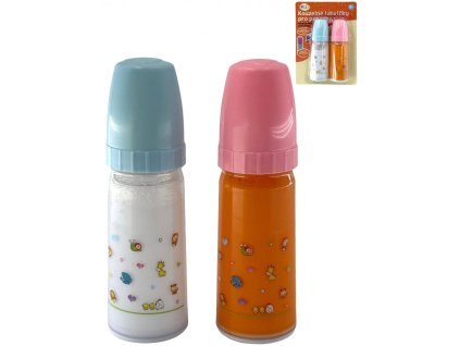PLEJO Lahvička kouzelná pro panenku miminko s mizející tekutinou set 2ks