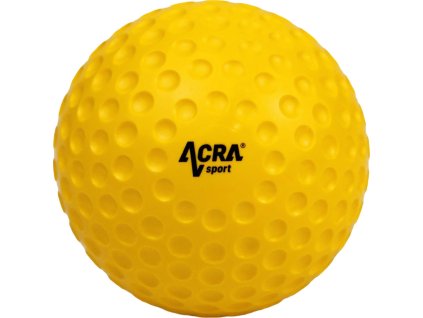 ACRA Míček Dimple softballový žlutý 12" tréninkový