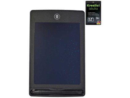 Tabulka tablet kreslící magická 18x12cm set s perem na baterie v krabici