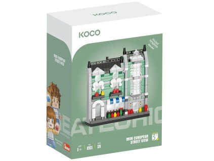 KOCO Stavebnice kostky Obchod s potravinami 329d