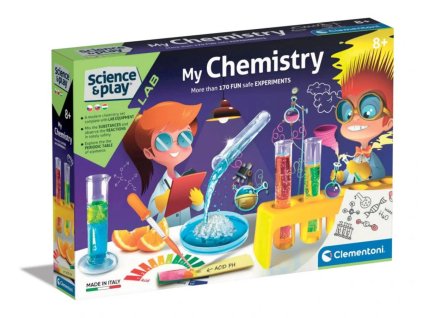 CLEMENTONI Dětská lchemická aboratoř - Sada Moje chemie