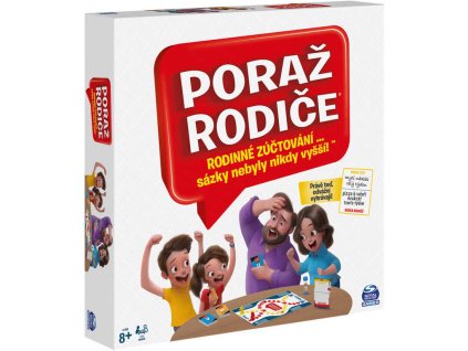 SPIN MASTER Hra Poraž rodiče *SPOLEČENSKÉ HRY*