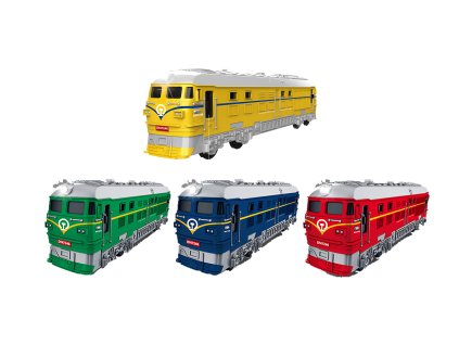 Vlak s efekty na setrvačník 23 cm