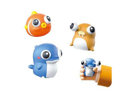 Zvířátko mořské mačkací 7 cm