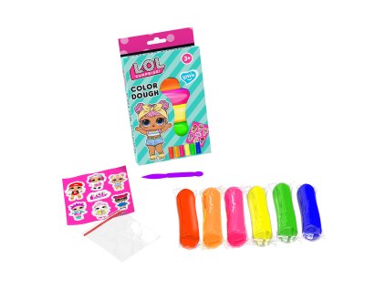 L.O.L. Surprise! Tvarovací hmota rychloschnoucí 6 balíčků