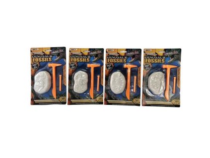 Fosilie dinosaurus DIY vykopej kostru