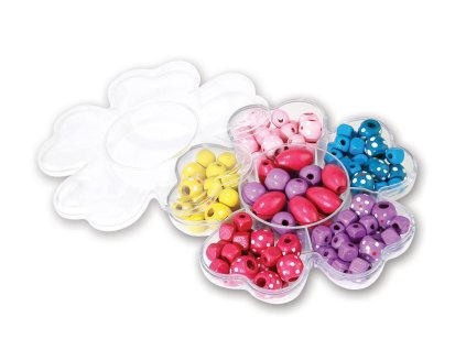 TASIA - Sada korálky - dřevěné