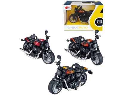 Motocykl Chopper 1:14 - více druhů