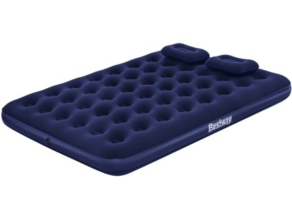 BESTWAY 67374 - Nafukovací matrace 203 x 152 x 22 cm s ruční pumpou