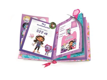 Clementoni - Gábinin kouzelný domek - Gabby rám s korálky - skicář