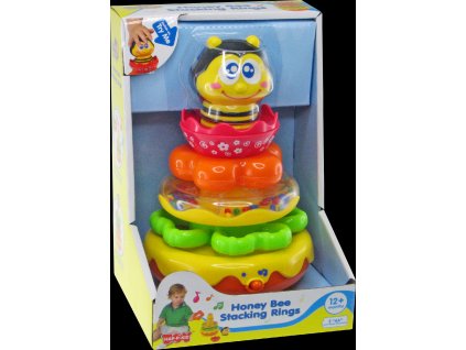 HAP-P-KID Veselá Včelka PYRAMIDA