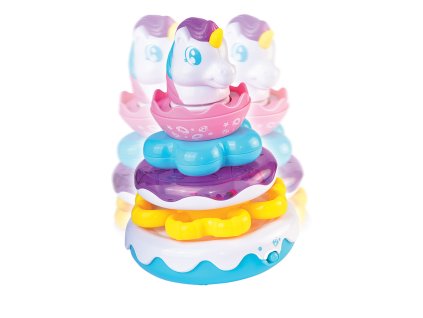 HAP-P-KID Veselý Jednorožec PYRAMIDA