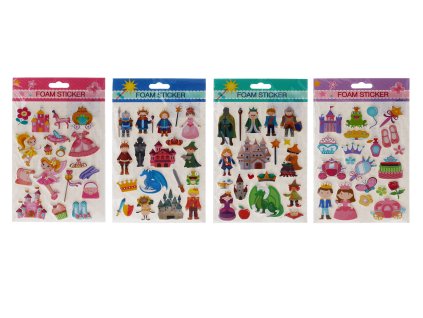 Nálepky království 14x25cm