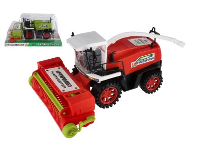 Kombajn plast 24cm na setrvačník 2 barvy v blistru