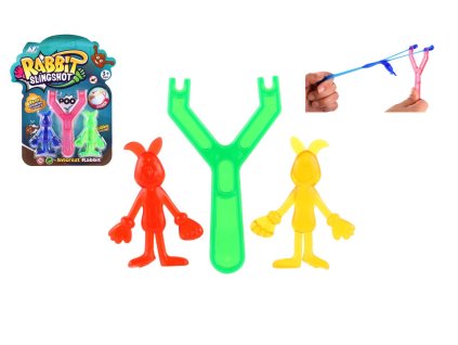 Prak zvířátko sliz 2ks silikon 2 barvy na kartě 19x23,5cm