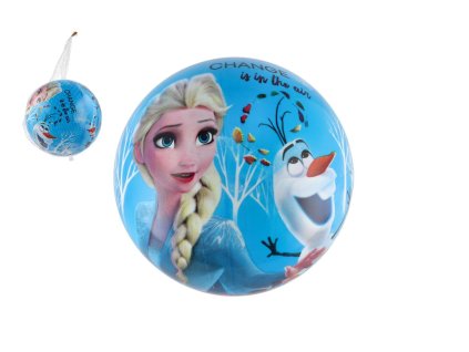 Míč Ledové království II/Frozen II nafouknutý 23cm v síťce