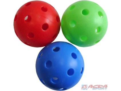 ACRA Míček florbalový barevný 7cm různé barvy